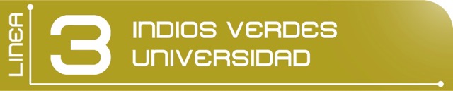 Línea 3 Indios Verdes Universidad