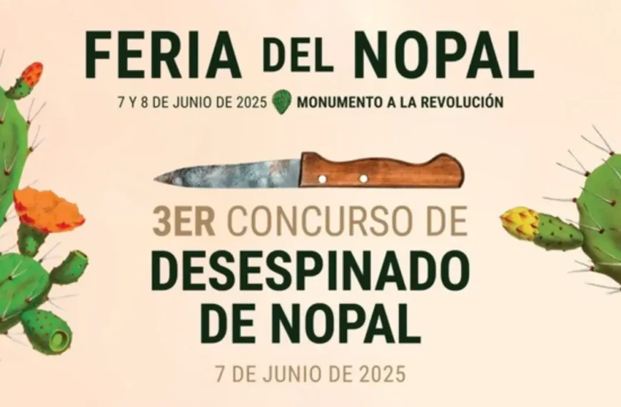3er Concurso de Desespinado de Nopal en CDMX: Participa y gana hasta $10,000